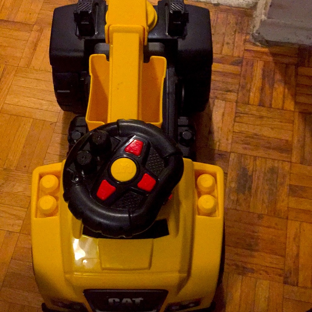 A bobcat toy car